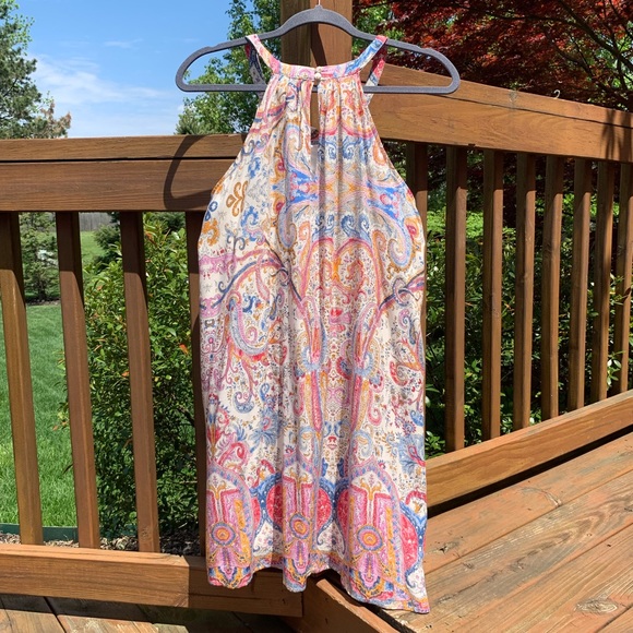 ModCloth Doe & Rae Boho Halter Shift Dress - Picture 4 of 5